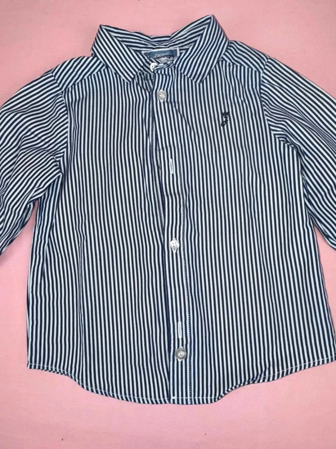 Camisa para menino, 12 meses Jacadi, muito bom estado – photo 3